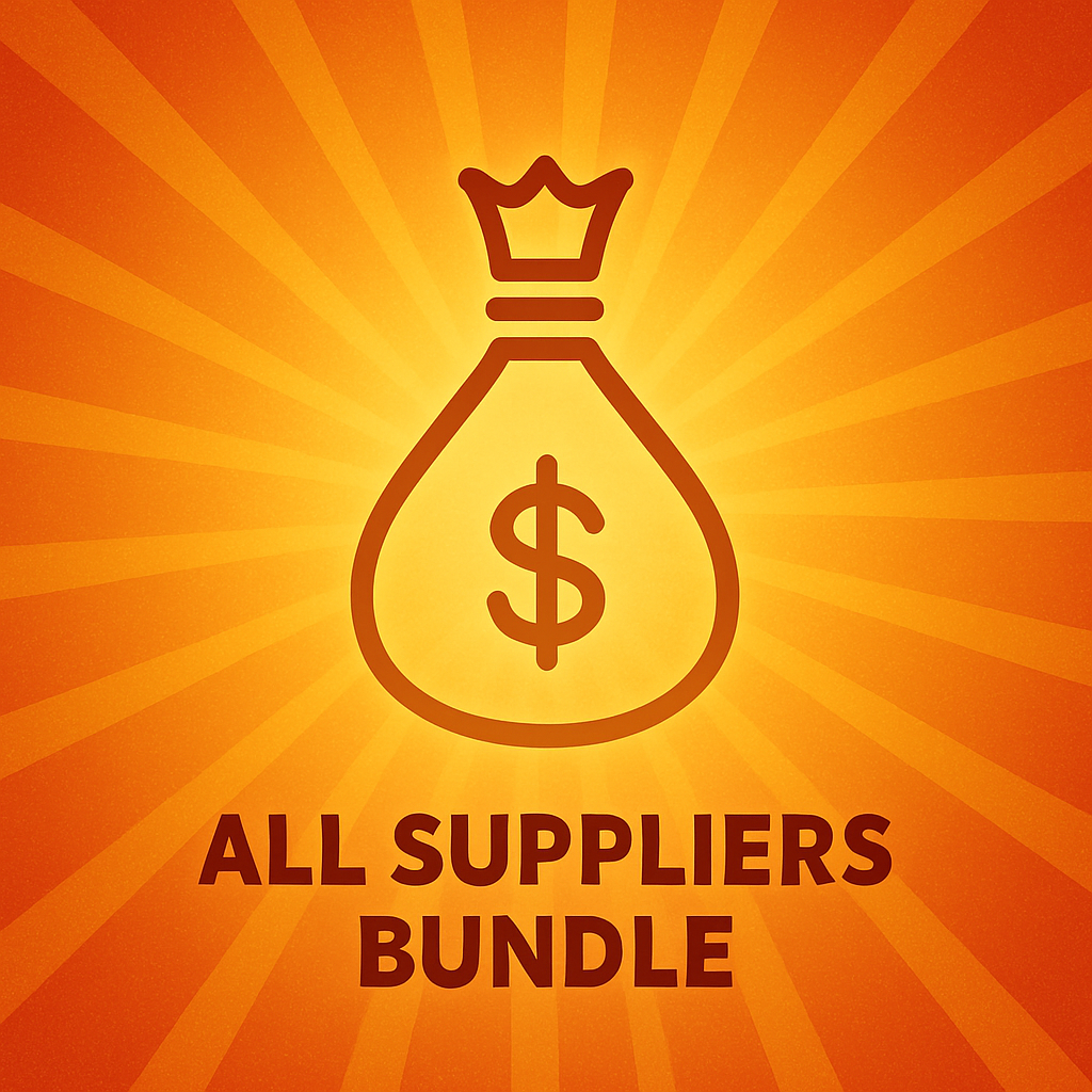 All Suppliers Bundle & Guide